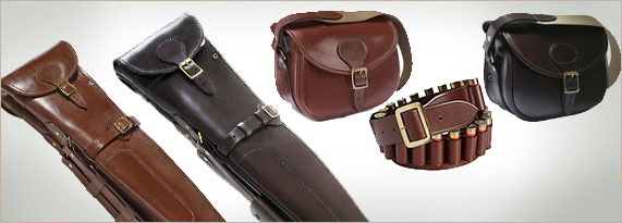 Croots Malton Bridle Personalised Leather Shooting Luggage